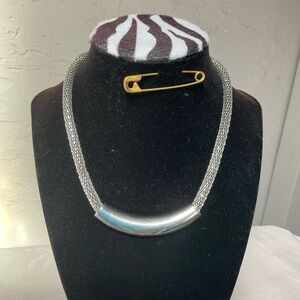 Elegant  Silver Necklace